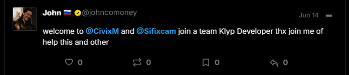 John welcoming CivixM and Sifixcam